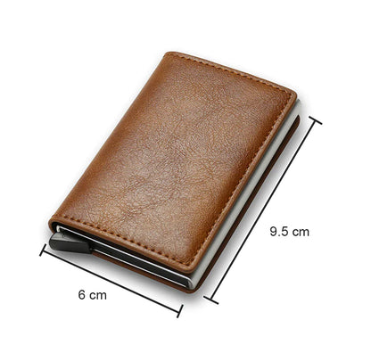 Leather AT Wallet Bag