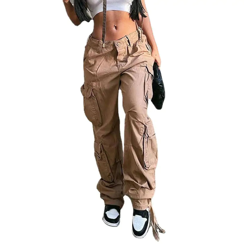 Cargo Solid Pants